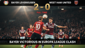 Kết quả Bayer Leverkusen vs West Ham