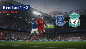 Kết quả Everton vs Liverpool