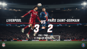Kết quả Liverpool vs PSG