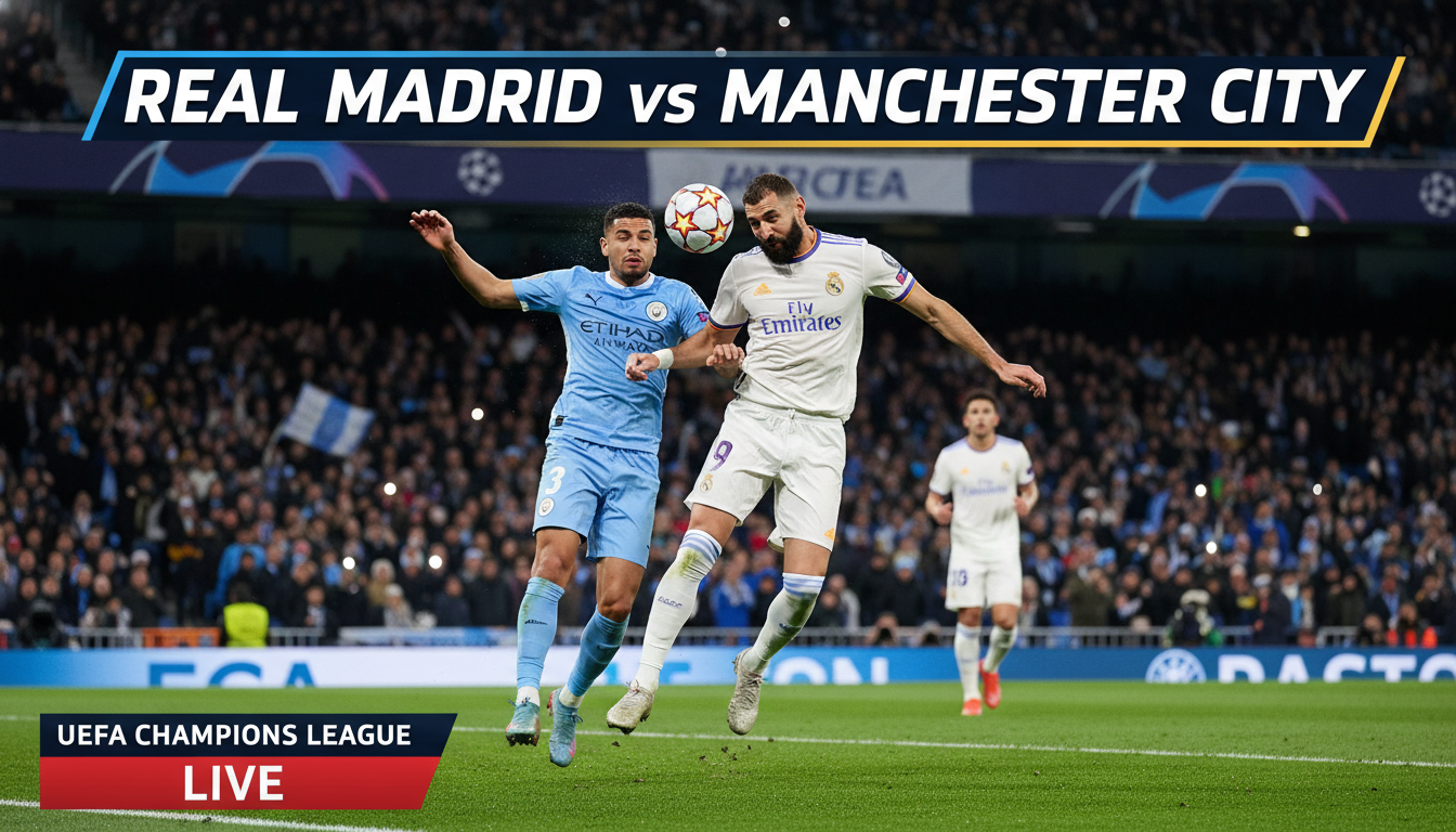 Kết quả Real Madrid vs Manchester City